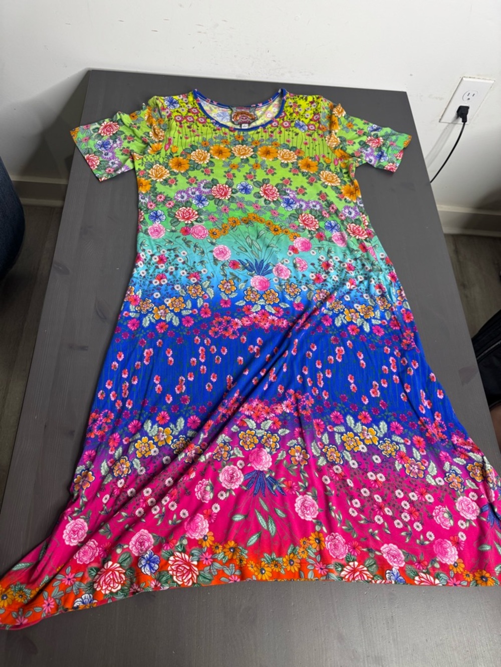 Johnny Was Rainbow Field Swing Dress - Picture 3 of 7